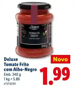 Lidl Deluxe Tomate Frito com Alho-Negro promoção