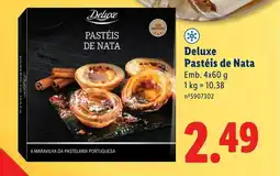 Lidl Deluxe Pastéis de Nata promoção