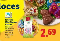 Lidl Favorina Mini Figuras Páscoa promoção