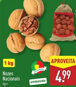 ALDI Nozes Nacionais promoção