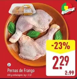 ALDI Pernas de Frango promoção