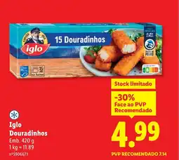 Lidl Iglo Douradinhos promoção