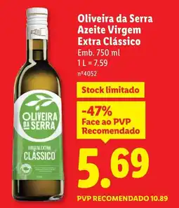 Lidl Oliveira da Serra Azeite Virgem Extra Clássico promoção