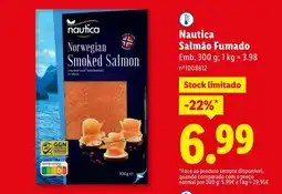 Lidl Nautica Salmão Fumado promoção