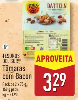 ALDI TESOROS DEL SURⓇ Tâmaras com Bacon promoção