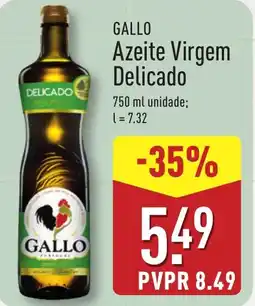 ALDI GALLO Azeite Virgem Delicado promoção