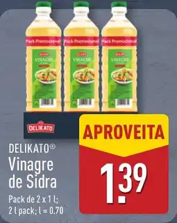 ALDI DELIKATO Vinagre de Sidra promoção