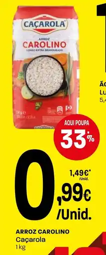 Intermarché Arroz carolino caçarola promoção