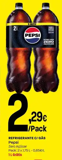 Intermarché Refrigerante c/ gás Pepsi promoção