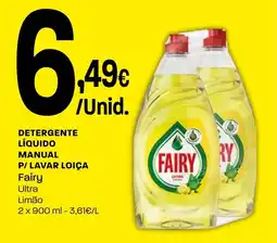 Intermarché Detergente líquido manual p/ lavar loiça fairy promoção