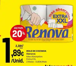 Intermarché Rolo de cozinha renova promoção