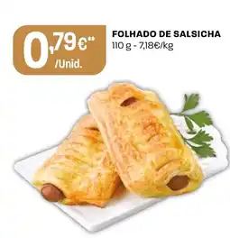 Intermarché Folhado de salsicha promoção