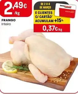Intermarché FRANGO Inteiro promoção