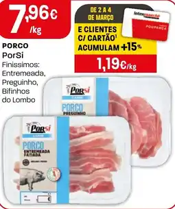 Intermarché PORCO PorSi promoção