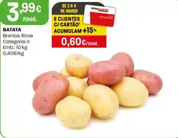 Intermarché Batata promoção