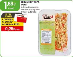 Intermarché Legumes p/ sopa PorSi promoção