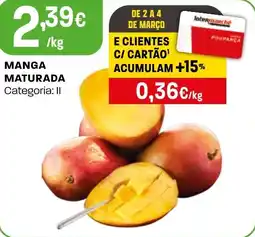 Intermarché Manga maturada promoção