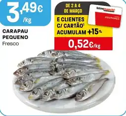 Intermarché Carapau pequeno fresco promoção