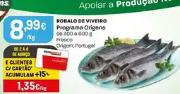 Intermarché Robalo de viveiro Programa Origens promoção