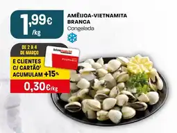 Intermarché Ameijoa-vietnamita branca congelada promoção