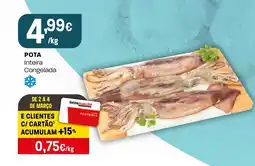 Intermarché Pota inteira congelada promoção