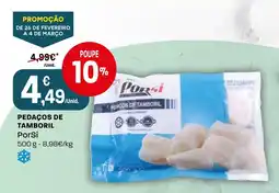 Intermarché Pedaços de tamboril PorSi promoção