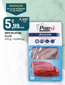 Intermarché Bife de atum PorSi promoção