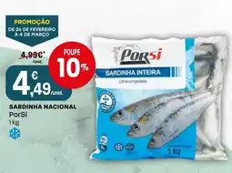 Intermarché Sardinha nacional PorSi promoção
