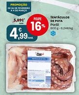 Intermarché Tentaculos de pota porsi promoção