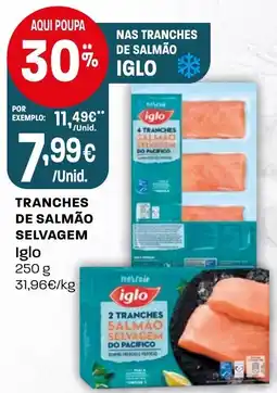 Intermarché Tranches de salmão selvagem promoção