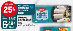Intermarché Lombos dePOR pescada iglo promoção