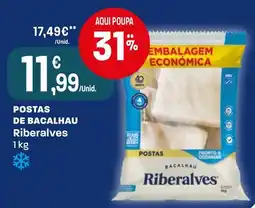 Intermarché Postas de bacalhau riberalves promoção