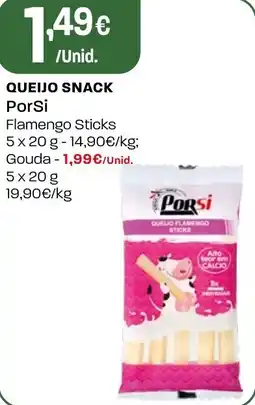 Intermarché Queijo snack porsi promoção