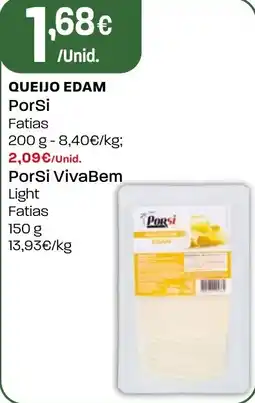 Intermarché Queijo edam porsi promoção