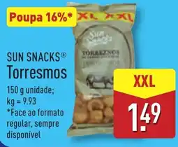 ALDI SUN SNACKS Torresmos XXL promoção