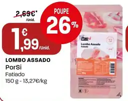 Intermarché Lombo assado PorSi Fatiado promoção