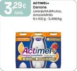 Intermarché Actimel+ danone promoção
