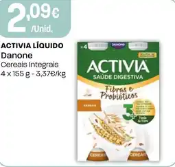 Intermarché Activia líquido danone promoção