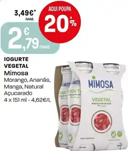 Intermarché Iogurte vegetal Mimosa promoção