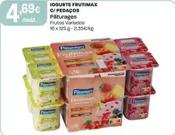 Intermarché Iogurte frutimax c/ pedaços pâturages promoção