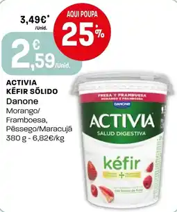 Intermarché Activia kefir sólido Danone promoção
