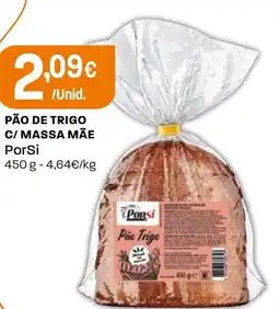 Intermarché Pão de trigo c/ massa mãe porsi promoção