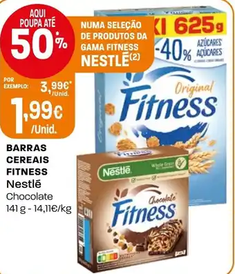 Barras cereais fitness Nestlé