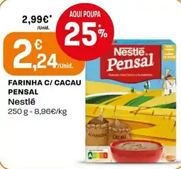 Intermarché Farinha c/ cacau pensal Nestlé promoção