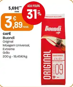 Intermarché Café buondi promoção