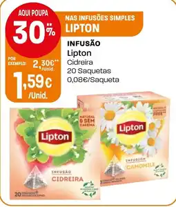 Intermarché Infusão lipton promoção