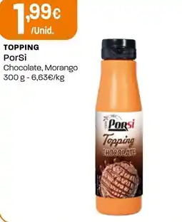 Intermarché Topping porsi promoção