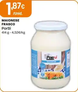 Intermarché Maionese frasco PorSi promoção