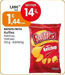 Intermarché Batata frita ruffles promoção