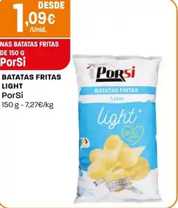 Intermarché Batatas fritas light PorSi promoção
